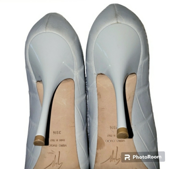 Guiseppe Zanotti Crocodile Platforms RETAIL $975- - Picture 6 of 8